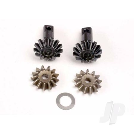 Traxxas Diff Gear Set: 13-T Output Gear Shafts (2 Pcs) / 13-T Spider Gears (2 Pcs) / Spider Shaft (1Pc) / 6X10X0.5Mm Ptfe-Coated Washer (1Pc) (TRX4982) Traxxas Diff Gear Set: 13-T Output Gear Shafts (2 Pcs) / 13-T Spider Gears (2 Pcs) / Spider Shaft (1Pc) / 6X10X0.5Mm Ptfe-Coated Washer (1Pc) (TRX4982)