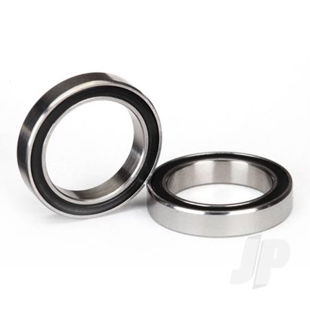 Traxxas Ball Bearings, Black Rubber Sealed (15X21X4Mm) (2 Pcs) (TRX5102A)