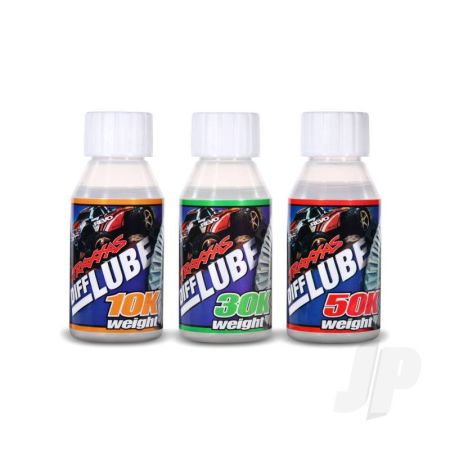 Traxxas Differential Oil Kit (1 Each: 10K, 30K, 50K Weights) (TRX5136X) Traxxas Differential Oil Kit (1 Each: 10K, 30K, 50K Weights) (TRX5136X)