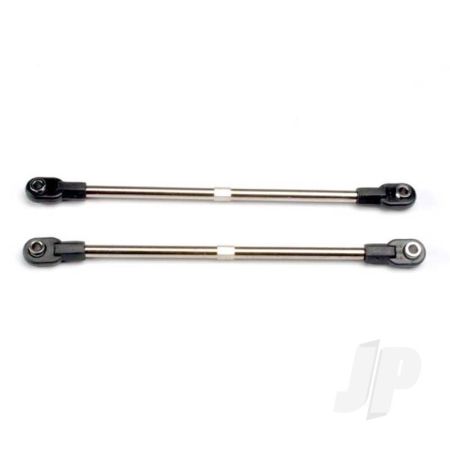 Traxxas Turnbuckles, 106Mm (Front Tie Rods) (2 Pcs) (Includes Installed Rod Ends And Hollow Ball Connectors) (TRX5138) Traxxas Turnbuckles, 106Mm (Front Tie Rods) (2 Pcs) (Includes Installed Rod Ends And Hollow Ball Connectors) (TRX5138)