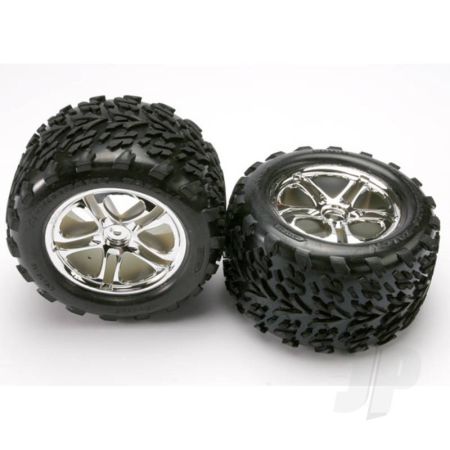 Traxxas Tyres And Wheels, Assembled Glued Talon Tyres (2 Pcs) (TRX5174) Traxxas Tyres And Wheels, Assembled Glued Talon Tyres (2 Pcs) (TRX5174)