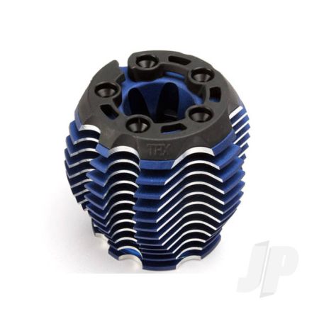 Traxxas Cooling Head, Powertune (Machined Aluminium, Blue-Anodised) (Trx 3.3), Head Protector (1Pc), 3X6Mm Ccs (5 Pcs) (TRX5238R) Traxxas Cooling Head, Powertune (Machined Aluminium, Blue-Anodised) (Trx 3.3), Head Protector (1Pc), 3X6Mm Ccs (5 Pcs) (TRX5238R)