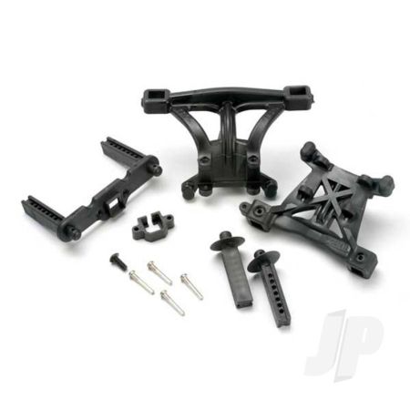 Traxxas Body Mounts, Front & Rear / Body Mount Posts, Front & Rear / 2.5X18Mm Screw Pins (4 Pcs) / 4X10Mm Bcs (1Pc) (TRX5314) Traxxas Body Mounts, Front & Rear / Body Mount Posts, Front & Rear / 2.5X18Mm Screw Pins (4 Pcs) / 4X10Mm Bcs (1Pc) (TRX5314)