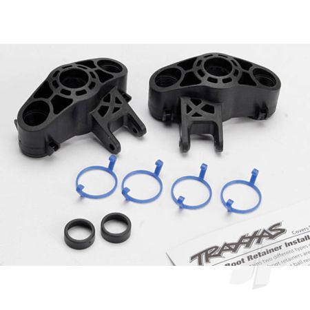 Traxxas Axle Carriers, Left & Right (1 Each) (Use With Larger 6X13Mm Ball Bearings) / Bearing Adapters (For 6X12Mm Ball Bearings) (2 Pcs) / Dust Boot Retainers (4 Pcs) (TRX5334R) Traxxas Axle Carriers, Left & Right (1 Each) (Use With Larger 6X13Mm Ball Bearings) / Bearing Adapters (For 6X12Mm Ball Bearings) (2 Pcs) / Dust Boot Retainers (4 Pcs) (TRX5334R)