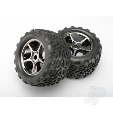 Traxxas Tyres And Wheels, Assembled Glued Talon Tyres (2 Pcs) (TRX5374X) Traxxas Tyres And Wheels, Assembled Glued Talon Tyres (2 Pcs) (TRX5374X)