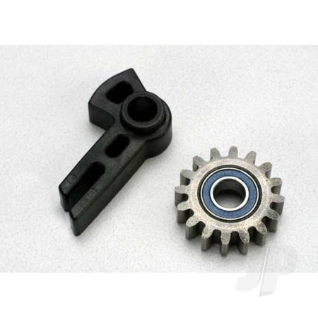 Traxxas Idler / Idler Gear Support / Bearing (Pressed In) (TRX5377) Traxxas Idler / Idler Gear Support / Bearing (Pressed In) (TRX5377)