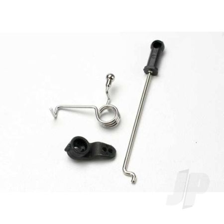 Traxxas Linkage, Shift, Revo (Includes: Ball Collar, Spring, Ball Cup, Servo Horn, Linkage Wire) (TRX5392) Traxxas Linkage, Shift, Revo (Includes: Ball Collar, Spring, Ball Cup, Servo Horn, Linkage Wire) (TRX5392)