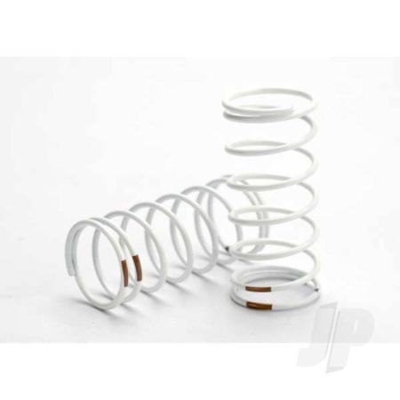 Traxxas Spring, Shock (White) (Gtr) (Rear) (1.0 Rate Tan) (1 Pair) (TRX5429) Traxxas Spring, Shock (White) (Gtr) (Rear) (1.0 Rate Tan) (1 Pair) (TRX5429)