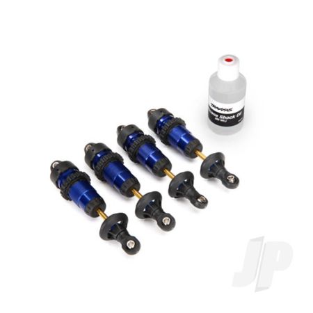 Traxxas Shocks, Gtr Aluminium, Blue-Anodised (Fully Assembled With Out Springs) (4 Pcs) (TRX5460A) Traxxas Shocks, Gtr Aluminium, Blue-Anodised (Fully Assembled With Out Springs) (4 Pcs) (TRX5460A)