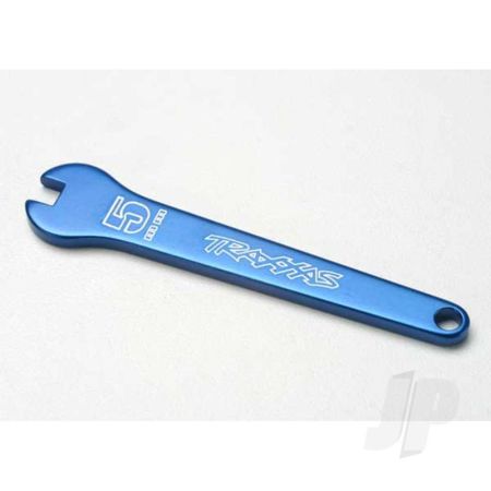 Traxxas Flat Wrench, 5Mm (Blue-Anodised Aluminium) (TRX5477) Traxxas Flat Wrench, 5Mm (Blue-Anodised Aluminium) (TRX5477)