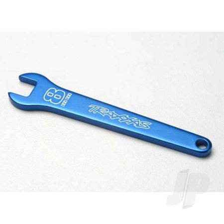 Traxxas Flat Wrench, 8Mm (Blue-Anodised Aluminium) (TRX5478) Traxxas Flat Wrench, 8Mm (Blue-Anodised Aluminium) (TRX5478)