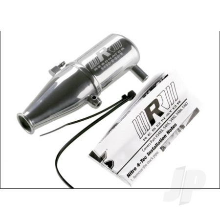 Traxxas Tuned Pipe, Resonator, R.O.A.R. Legal (Single-Chamber, Enhances Low To Mid-Rpm Power) (For Revo & Slayer With Trx Racing Engines) (TRX5490) Traxxas Tuned Pipe, Resonator, R.O.A.R. Legal (Single-Chamber, Enhances Low To Mid-Rpm Power) (For Revo & Slayer With Trx Racing Engines) (TRX5490)