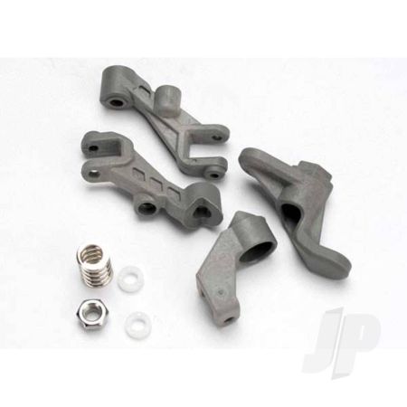 Traxxas Steering Bellcranks / Servo Saver / Servo Saver Spring / Steering Support / 4X7X2.5 Pb (4 Pcs) / 5X0.8Mm Nl (1Pc) (TRX5543) Traxxas Steering Bellcranks / Servo Saver / Servo Saver Spring / Steering Support / 4X7X2.5 Pb (4 Pcs) / 5X0.8Mm Nl (1Pc) (TRX5543)