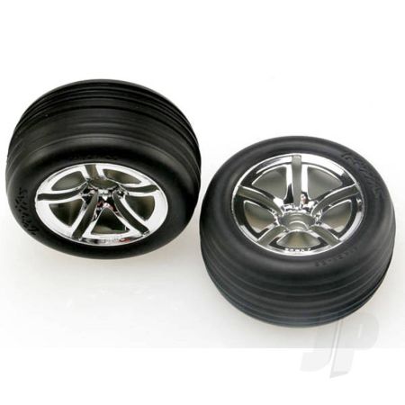Traxxas Tyres And Wheels, Assembled Glued (2.8In) (2 Pcs) (TRX5574R) Traxxas Tyres And Wheels, Assembled Glued (2.8In) (2 Pcs) (TRX5574R)