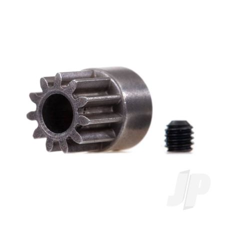 Traxxas Gear, 11-T Pinion (0.8 Metric Pitch, Compatible With 32-Pitch) (Fits 5Mm Shaft) / Set Screw (TRX5641) Traxxas Gear, 11-T Pinion (0.8 Metric Pitch, Compatible With 32-Pitch) (Fits 5Mm Shaft) / Set Screw (TRX5641)