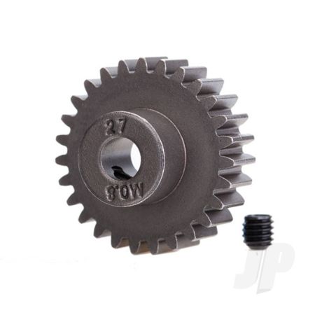 Traxxas 27-T Pinion Gear (0.8 Metric Pitch) Set (Fits 5Mm Shaft) (TRX5647) Traxxas 27-T Pinion Gear (0.8 Metric Pitch) Set (Fits 5Mm Shaft) (TRX5647)