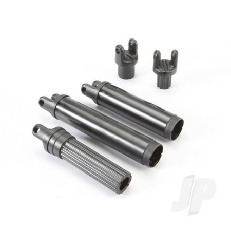 Traxxas Half Shafts, Centre (Internal Splined (3 Pcs) / External Splined (2 Pcs)) (Plastic Parts Only) (TRX5650) Traxxas Half Shafts, Centre (Internal Splined (3 Pcs) / External Splined (2 Pcs)) (Plastic Parts Only) (TRX5650)