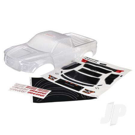 Traxxas Body, Ford Raptor, Heavy Duty (Clear, Requires Painting) / Decals (TRX5826) Traxxas Body, Ford Raptor, Heavy Duty (Clear, Requires Painting) / Decals (TRX5826)