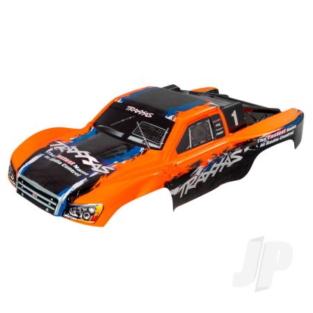 Traxxas Body, Slash 4X4, Orange (Painted, Decals Applied) (TRX5850) Traxxas Body, Slash 4X4, Orange (Painted, Decals Applied) (TRX5850)
