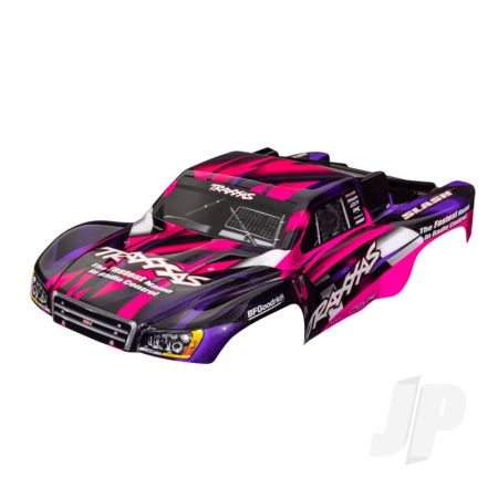 Traxxas Body, Slash 2Wd (Also Fits Slash Vxl & Slash 4X4), Pink & Purple (Painted, Decals Applied) (TRX5851P) Traxxas Body, Slash 2Wd (Also Fits Slash Vxl & Slash 4X4), Pink & Purple (Painted, Decals Applied) (TRX5851P)