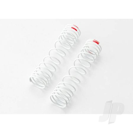 Traxxas Springs, Rear (White) (Progressive Rate) (2 Pcs) (Fits #5862 Aluminium Big Bore Shocks) (TRX5859) Traxxas Springs, Rear (White) (Progressive Rate) (2 Pcs) (Fits #5862 Aluminium Big Bore Shocks) (TRX5859)