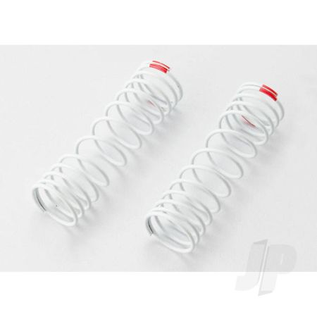 Traxxas Springs, Front (White) (Progressive Rate) (2 Pcs) (Fits #5862 Aluminium Big Bore Shocks) (TRX5860) Traxxas Springs, Front (White) (Progressive Rate) (2 Pcs) (Fits #5862 Aluminium Big Bore Shocks) (TRX5860)