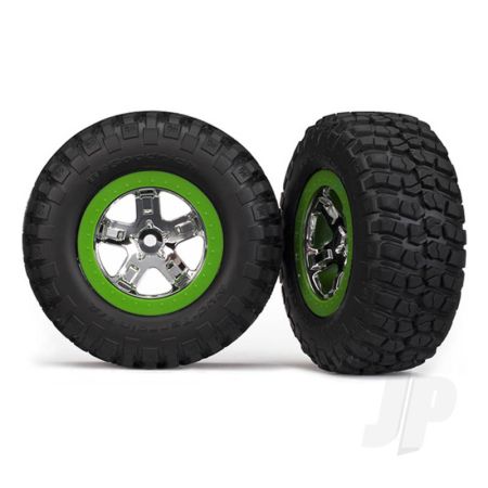 Traxxas Tyres And Wheels, Assembled Glued Bfgoodrich Mud-Terrain T / A Km2 Tyre (2 Pcs) (2Wd Front Only) (TRX5865) Traxxas Tyres And Wheels, Assembled Glued Bfgoodrich Mud-Terrain T / A Km2 Tyre (2 Pcs) (2Wd Front Only) (TRX5865)