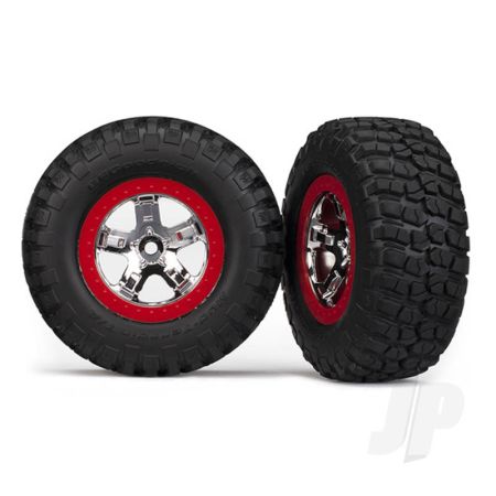 Traxxas Tyres And Wheels, Assembled Glued Bfgoodrich Mud-Terrain T / A Km2 Tyres (2 Pcs) (TRX5869) Traxxas Tyres And Wheels, Assembled Glued Bfgoodrich Mud-Terrain T / A Km2 Tyres (2 Pcs) (TRX5869)