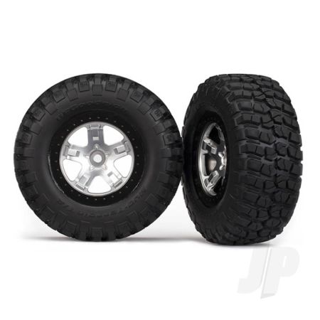 Traxxas Tyres And Wheels, Assembled Glued Bfgoodrich Mud-Terrain T / A Km2 Tyres (2 Pcs) (TRX5878) Traxxas Tyres And Wheels, Assembled Glued Bfgoodrich Mud-Terrain T / A Km2 Tyres (2 Pcs) (TRX5878)