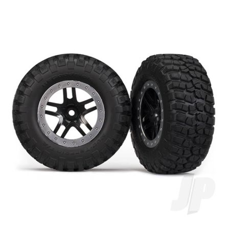 Traxxas Tyres And Wheels, Assembled Glued Bfgoodrich Mud-Terrain T / A Km2 Tyres (2 Pcs) (TRX5883) Traxxas Tyres And Wheels, Assembled Glued Bfgoodrich Mud-Terrain T / A Km2 Tyres (2 Pcs) (TRX5883)