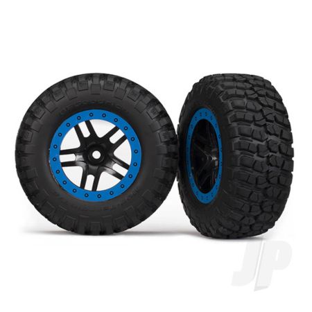 Traxxas Tyre And Wheel Assembly (2 Pcs) (TRX5885A) Traxxas Tyre And Wheel Assembly (2 Pcs) (TRX5885A)