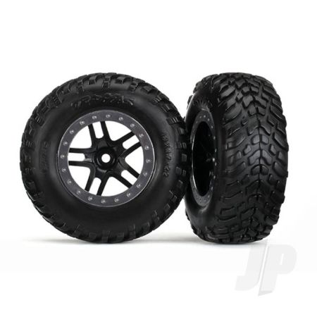 Traxxas Tyres And Wheels, Assembled Glued Sct Off-Road Racing Tyres (2 Pcs) (TRX5889R) Traxxas Tyres And Wheels, Assembled Glued Sct Off-Road Racing Tyres (2 Pcs) (TRX5889R)