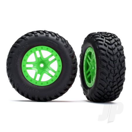 Traxxas Tyres And Wheels, Assembled Glued Sct Off-Road Racing Tyres (2 Pcs) (TRX5892G) Traxxas Tyres And Wheels, Assembled Glued Sct Off-Road Racing Tyres (2 Pcs) (TRX5892G)