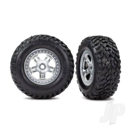 Traxxas Tyres And Wheels, Assembled Glued Sct Off-Road Racing Tyres (2 Pcs) (TRX5973) Traxxas Tyres And Wheels, Assembled Glued Sct Off-Road Racing Tyres (2 Pcs) (TRX5973)