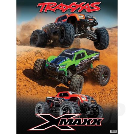 Traxxas X-Maxx Orange 36X48 Window Graphics (TRX61884)