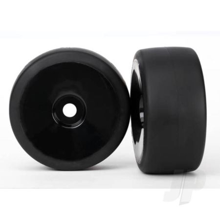 Traxxas Tyres And Wheels, Assembled Glued Slick Tyres (Front) (2 Pcs) (TRX6475) Traxxas Tyres And Wheels, Assembled Glued Slick Tyres (Front) (2 Pcs) (TRX6475)