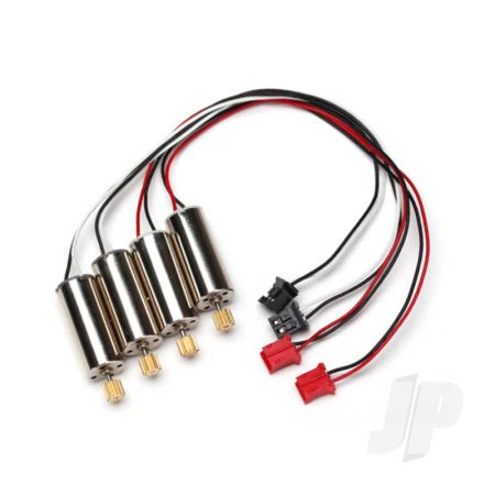 Traxxas Motor, Clockwise (High Output, Red Connector) (2 Pcs) / Motor, Counter-Clockwise (High Output, Black Connector) (2 Pcs) (TRX6634) Traxxas Motor, Clockwise (High Output, Red Connector) (2 Pcs) / Motor, Counter-Clockwise (High Output, Black Connector) (2 Pcs) (TRX6634)