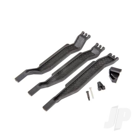 Traxxas Battery Hold-Down (3)/ Battery Clip/ Hold-Down Post/ Screw Pin/ Pivot Post Screw (TRX6726X) Traxxas Battery Hold-Down (3)/ Battery Clip/ Hold-Down Post/ Screw Pin/ Pivot Post Screw (TRX6726X)