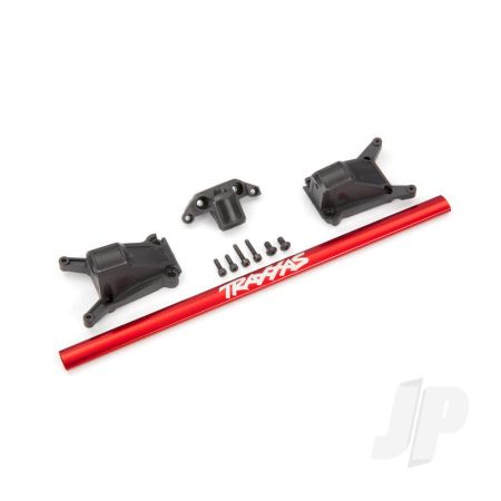 Traxxas Chassis Brace Kit, Red (Fits Rustler 4X4 And Slash 4X4 Equipped With Low-Cg Chassis) (TRX6730R) Traxxas Chassis Brace Kit, Red (Fits Rustler 4X4 And Slash 4X4 Equipped With Low-Cg Chassis) (TRX6730R)