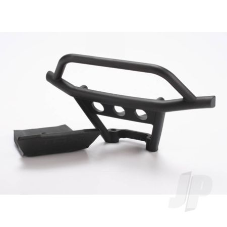 Traxxas Bumper, Front / Skidplate, Front (Black) (TRX6735) Traxxas Bumper, Front / Skidplate, Front (Black) (TRX6735)