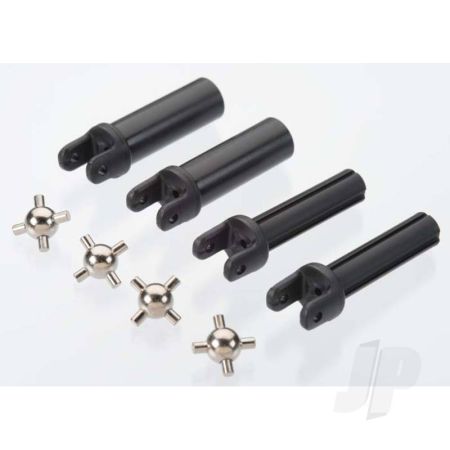 Traxxas Half Shafts, Heavy Duty (External Splined (2 Pcs) / Internal Splined (2 Pcs)) / Metal U-Joints (4 Pcs) (TRX6759) Traxxas Half Shafts, Heavy Duty (External Splined (2 Pcs) / Internal Splined (2 Pcs)) / Metal U-Joints (4 Pcs) (TRX6759)