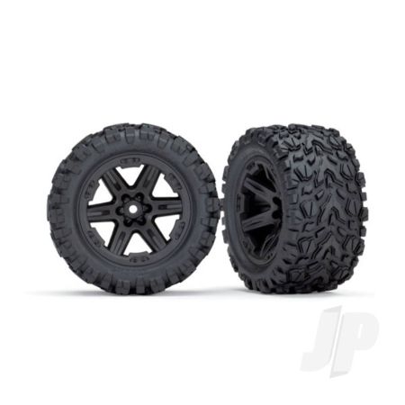 Traxxas Black Wheels/Tyres Rxt Complete (2 Pcs) (TRX6774) Traxxas Black Wheels/Tyres Rxt Complete (2 Pcs) (TRX6774)