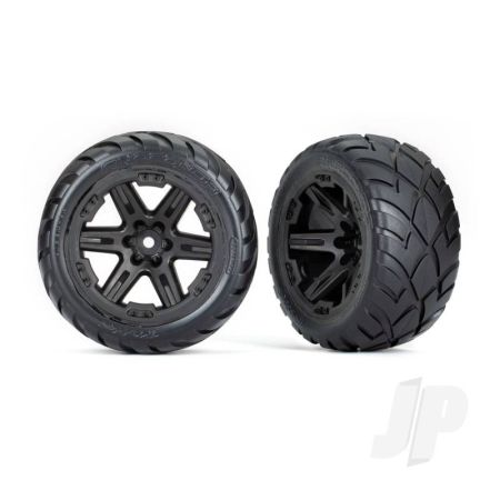 Traxxas Tyres & Wheels, Assembled, Glued (2.8') (Rxt Black Wheels, Anaconda Tyres, Foam Inserts) (4Wd Electric Front/Rear, 2Wd Electric Front Only) (2) (Tsm Rated) (TRX6775) Traxxas Tyres & Wheels, Assembled, Glued (2.8') (Rxt Black Wheels, Anaconda Tyres, Foam Inserts) (4Wd Electric Front/Rear, 2Wd Electric Front Only) (2) (Tsm Rated) (TRX6775)