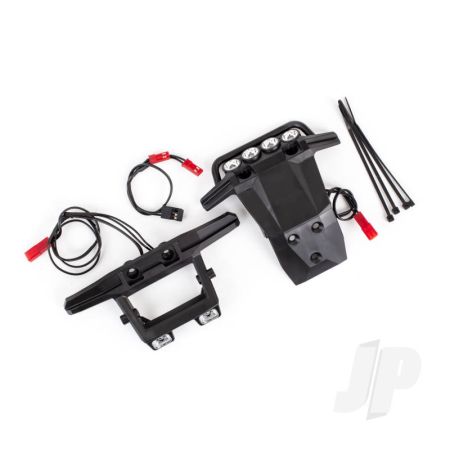 Traxxas Led Light Set, Complete (Includes Front And Rear Bumpers With Led Light Bar, Rear Led Harness, & Bec Y-Harness) (Fits 4Wd RustlerÃ£â€šÃ‚Â¨) (TRX6793)