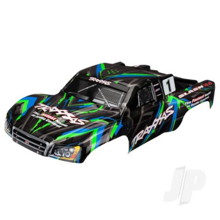 Traxxas Body, Slash 4X4, Green (Painted, Decals Applied) (TRX6816G) Traxxas Body, Slash 4X4, Green (Painted, Decals Applied) (TRX6816G)
