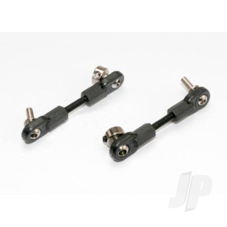 Traxxas Linkage, Front Sway Bar (2 Pcs) (Assembled With Rod Ends, Hollow Balls And Ball Studs) (TRX6895) Traxxas Linkage, Front Sway Bar (2 Pcs) (Assembled With Rod Ends, Hollow Balls And Ball Studs) (TRX6895)