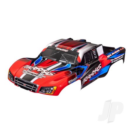 Traxxas Body, Slash 4X4 (Also Fits Slash Vxl & Slash 2Wd), Red & Blue (Painted, Decals Applied) (TRX6928R) Traxxas Body, Slash 4X4 (Also Fits Slash Vxl & Slash 2Wd), Red & Blue (Painted, Decals Applied) (TRX6928R)