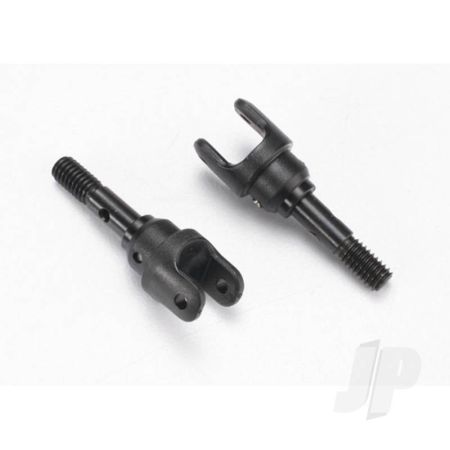 Traxxas Stub Axle, Steel (2 Pcs) / Yokes (2 Pcs) (Assembled) (TRX7054) Traxxas Stub Axle, Steel (2 Pcs) / Yokes (2 Pcs) (Assembled) (TRX7054)