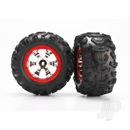 Traxxas Tyres And Wheels, Assembled Glued Canyon At Tyres (1 Left, 1 Right) (TRX7272) Traxxas Tyres And Wheels, Assembled Glued Canyon At Tyres (1 Left, 1 Right) (TRX7272)