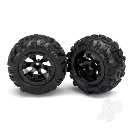 Traxxas Tyres And Wheels, Assembled Glued Canyon At Tyres (1 Left, 1 Right) (TRX7277) Traxxas Tyres And Wheels, Assembled Glued Canyon At Tyres (1 Left, 1 Right) (TRX7277)